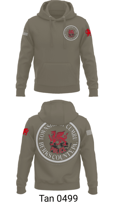 Cumru Township Police Department 51798017 Hoodie - 47