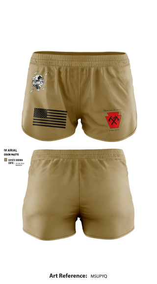 Ranger Panties, , National Guard, Teamtime, Team time, sublimation, custom sports apparel, team uniforms, spirit wear, spiritwear, sports uniforms, custom shirts, team store, custom team store, fundraiser sports, apparel fundraiser