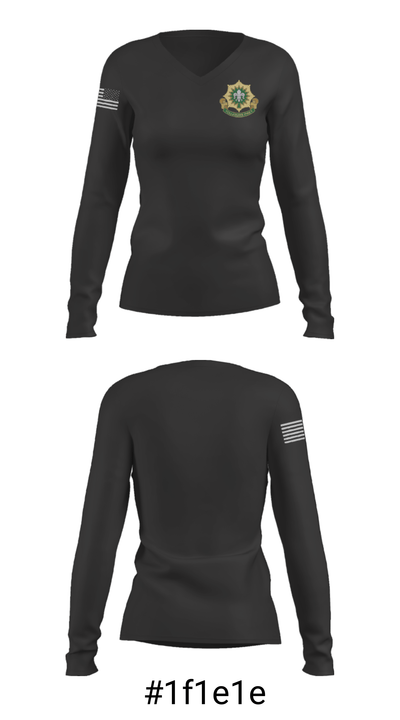 2CR FA 4309382 Women's Long Sleeve V-neck Shirt - 37