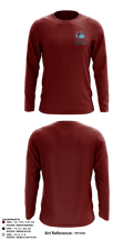 Baldwin High School 30634360 Long Sleeve Performance Shirt - 5