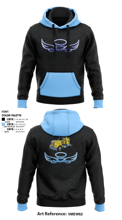 Eve Mae trucking company 2497908 Hoodie - 1