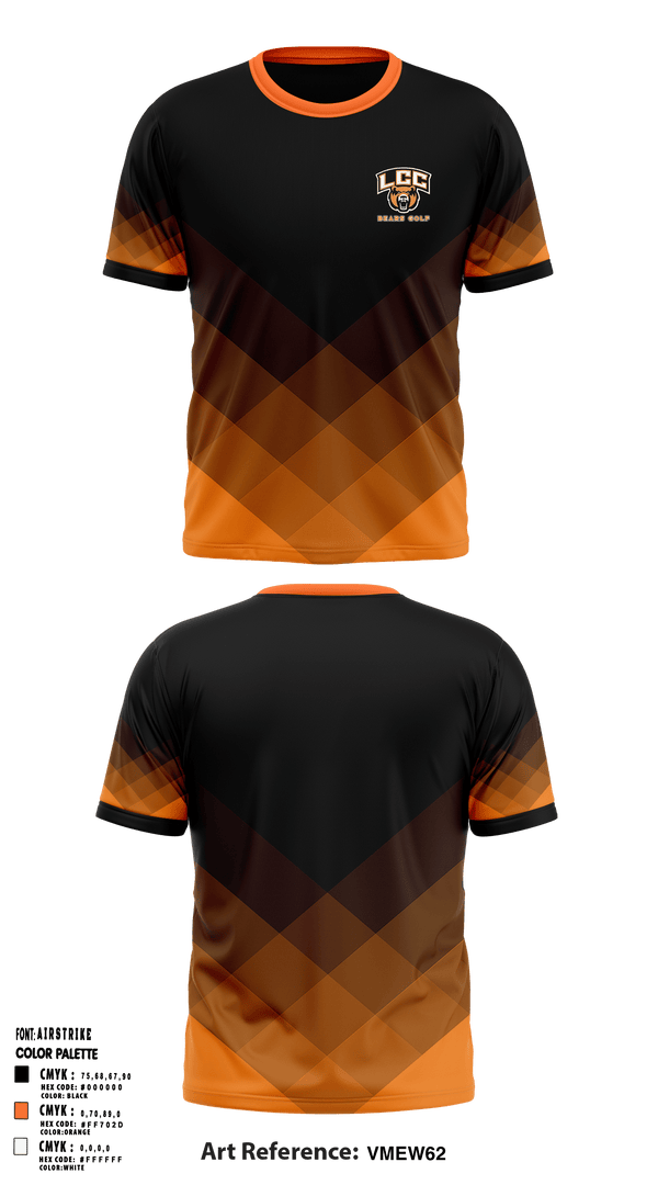 Short Sleeve Performance Shirt, Bears, Golf, Teamtime, Team time, sublimation, custom sports apparel, team uniforms, spirit wear, spiritwear, sports uniforms, custom shirts, team store, custom team store, fundraiser sports, apparel fundraiser