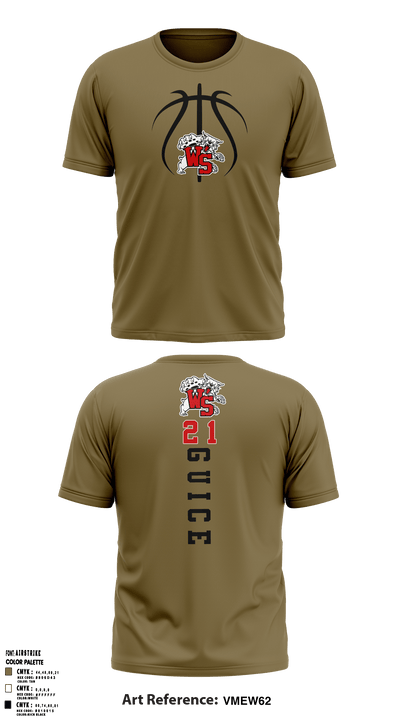 Westerville South Girls Basketball 75140636 Short Sleeve Performance Shirt - 6
