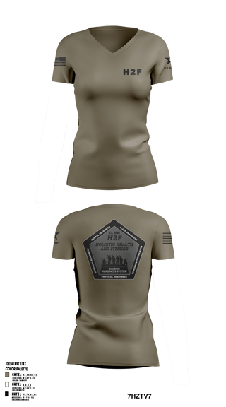 Women's Short Sleeve Vneck Shirt, Army H2F, Army, Teamtime, Team time, sublimation, custom sports apparel, team uniforms, spirit wear, spiritwear, sports uniforms, custom shirts, team store, custom team store, fundraiser sports, apparel fundraiser