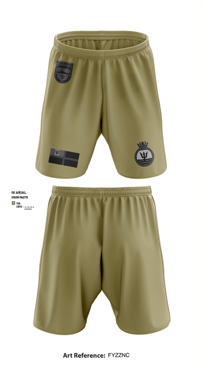 BCGS TRIDENT 3686693 Athletic Shorts With Pockets - 4