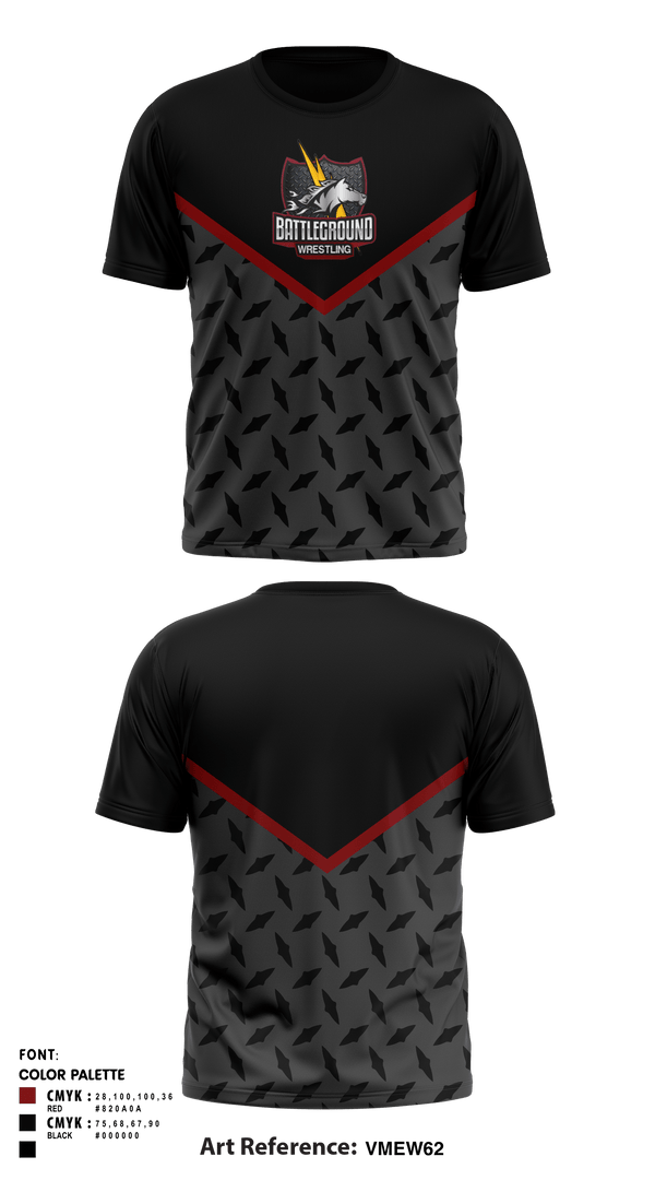 Short Sleeve Performance Shirt, BATTLEGROUND WRESTLING, Wrestling, Teamtime, Team time, sublimation, custom sports apparel, team uniforms, spirit wear, spiritwear, sports uniforms, custom shirts, team store, custom team store, fundraiser sports, apparel fundraiser