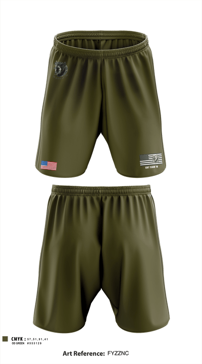 Crisis Response Team 76524616 Athletic Shorts With Pockets - 2