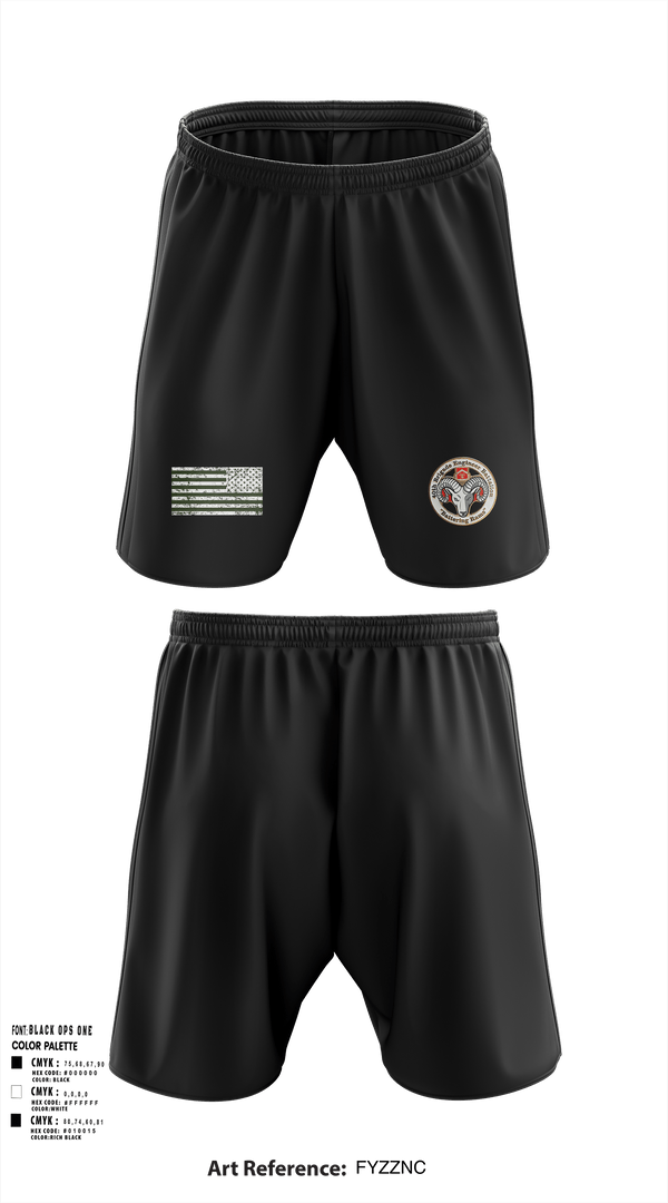 Athletic Shorts With Pockets, B Co 70th BEB937th CEC-A, , Teamtime, Team time, sublimation, custom sports apparel, team uniforms, spirit wear, spiritwear, sports uniforms, custom shirts, team store, custom team store, fundraiser sports, apparel fundraiser