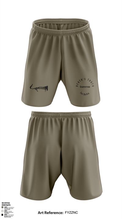 Death's Touch Scarecrow 51753368 Athletic Shorts With Pockets - 19