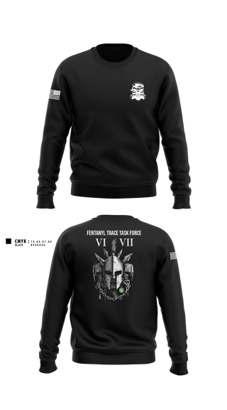 Crew Neck Sweatshirt, FTTF, Police, Teamtime, Team time, sublimation, custom sports apparel, team uniforms, spirit wear, spiritwear, sports uniforms, custom shirts, team store, custom team store, fundraiser sports, apparel fundraiser