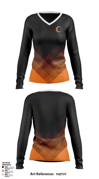 Women's Long Sleeve Vneck Shirt, Beatrice Hoops, Spirit Store, Teamtime, Team time, sublimation, custom sports apparel, team uniforms, spirit wear, spiritwear, sports uniforms, custom shirts, team store, custom team store, fundraiser sports, apparel fundraiser