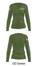Padre Hogueington 20638164 Women's Long Sleeve V-neck Shirt - 40