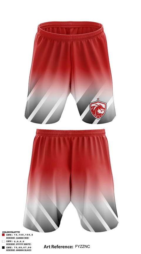 Athletic Shorts With Pockets, Dragones FC, Men's Soccer, Teamtime, Team time, sublimation, custom sports apparel, team uniforms, spirit wear, spiritwear, sports uniforms, custom shirts, team store, custom team store, fundraiser sports, apparel fundraiser