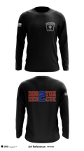 Boston Fire Department 86583184 Long Sleeve Performance Shirt - 1