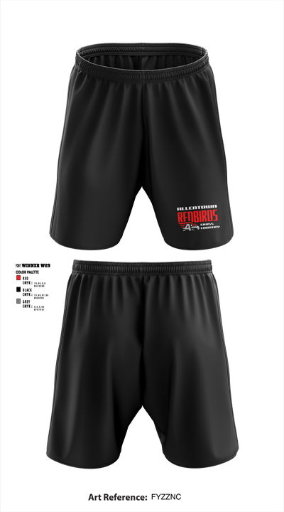 Allentown High School Cross Country 36691106 Athletic Shorts With Pockets - 8