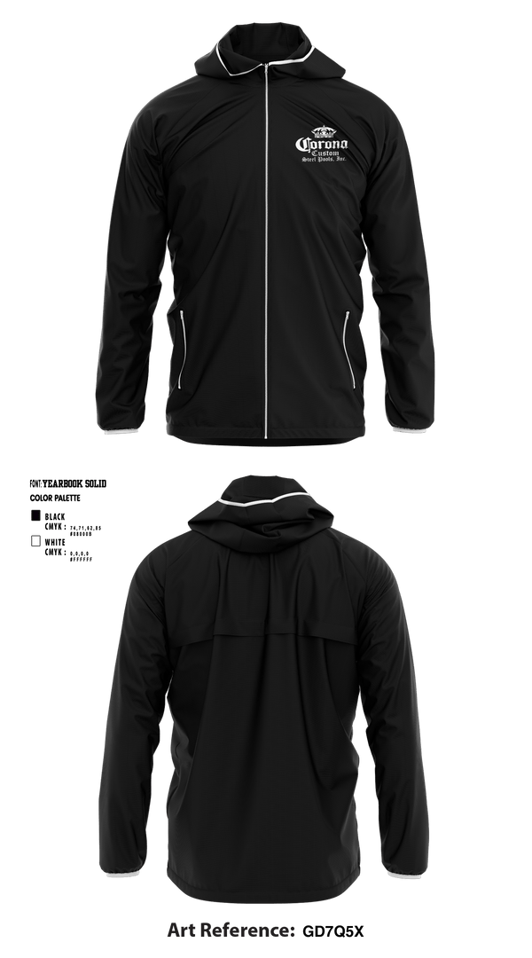 Windbreaker, CORONA CUSTOM STEEL POOLS, , Teamtime, Team time, sublimation, custom sports apparel, team uniforms, spirit wear, spiritwear, sports uniforms, custom shirts, team store, custom team store, fundraiser sports, apparel fundraiser
