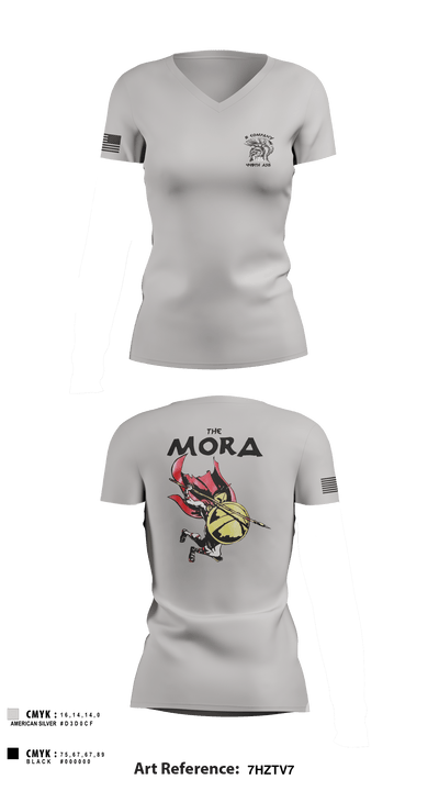 1/149 96639244 Women's Short Sleeve V-neck Shirt - 1
