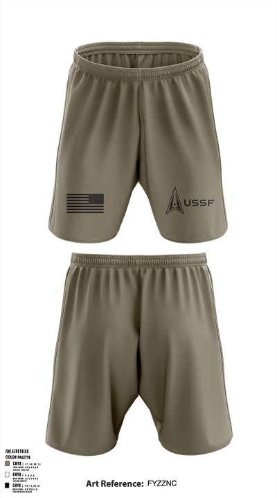 Peterson Space Force Base 7979794 Athletic Shorts With Pockets - 1