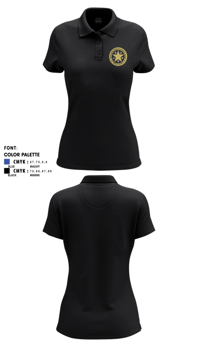 Texas Parole 87330435 Women's Short Sleeve Performance Polo  - 2