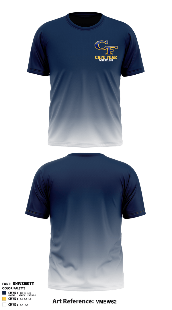 Short Sleeve Rash Guard Shirt, Cape Fear High School Wrestling, Wrestling, Teamtime, Team time, sublimation, custom sports apparel, team uniforms, spirit wear, spiritwear, sports uniforms, custom shirts, team store, custom team store, fundraiser sports, apparel fundraiser