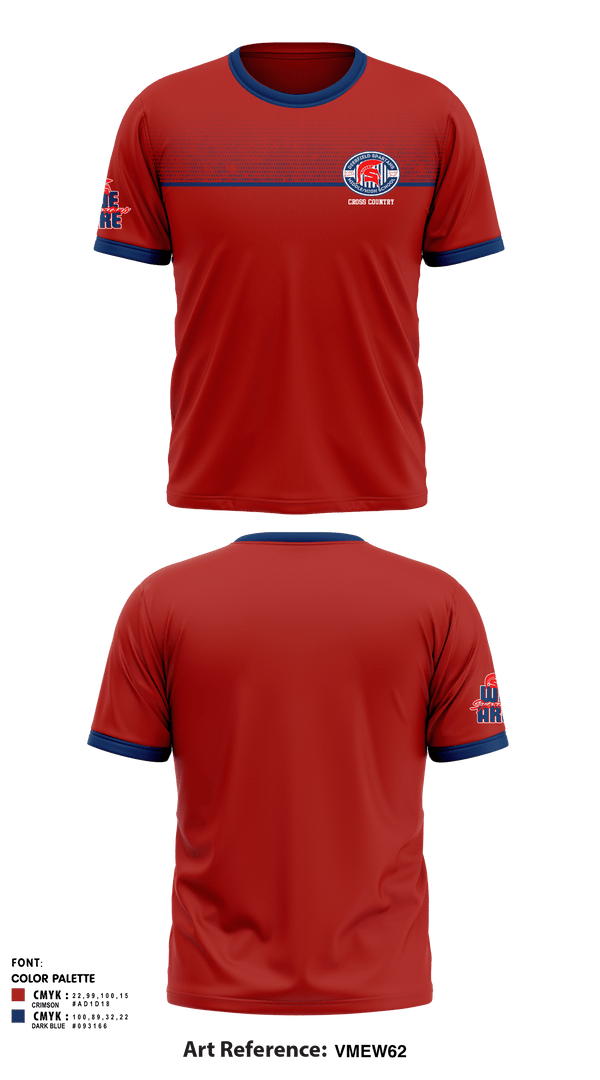 Short Sleeve Performance Shirt, Deerfield Spartans, Cross Country, Teamtime, Team time, sublimation, custom sports apparel, team uniforms, spirit wear, spiritwear, sports uniforms, custom shirts, team store, custom team store, fundraiser sports, apparel fundraiser