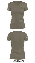 Santa Fe Gold 43259744 Women's Short Sleeve V-neck Shirt - 22