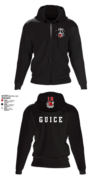 Zip Hoodie, Westerville South Girls Basketball, Women's Basketball, Teamtime, Team time, sublimation, custom sports apparel, team uniforms, spirit wear, spiritwear, sports uniforms, custom shirts, team store, custom team store, fundraiser sports, apparel fundraiser