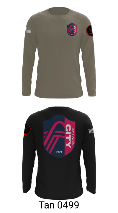 1138th Transportation Co 73397175 Long Sleeve Performance Shirt - 17