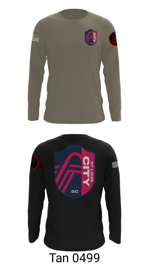 Long Sleeve Performance Shirt, , Army, Teamtime, Team time, sublimation, custom sports apparel, team uniforms, spirit wear, spiritwear, sports uniforms, custom shirts, team store, custom team store, fundraiser sports, apparel fundraiser