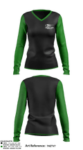 Howell Cheney Technical High School Softball 84997147 Women's Long Sleeve V-neck Shirt - 3