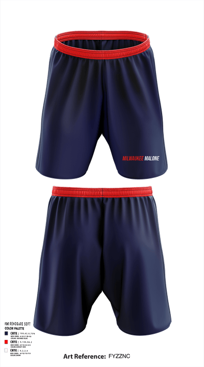 TEAM MALONE 42311566 Athletic Shorts With Pockets - 1