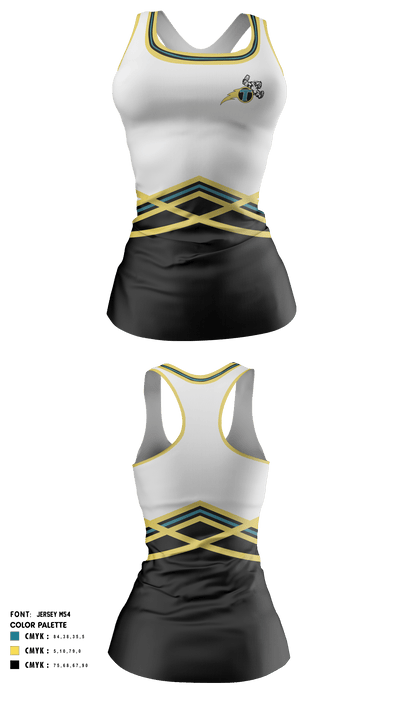NE Thunder Football 48933492 Tank Top - 2