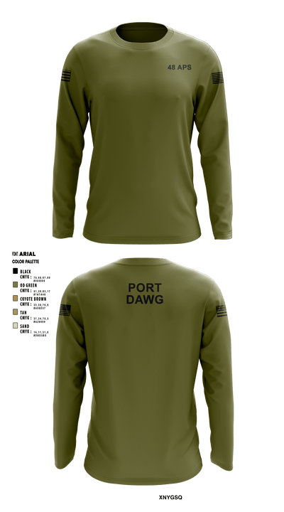 48 aps 32006617 Long Sleeve Performance Shirt - 2