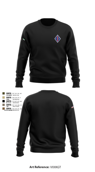 Crew Neck Sweatshirt, , Marines, Teamtime, Team time, sublimation, custom sports apparel, team uniforms, spirit wear, spiritwear, sports uniforms, custom shirts, team store, custom team store, fundraiser sports, apparel fundraiser