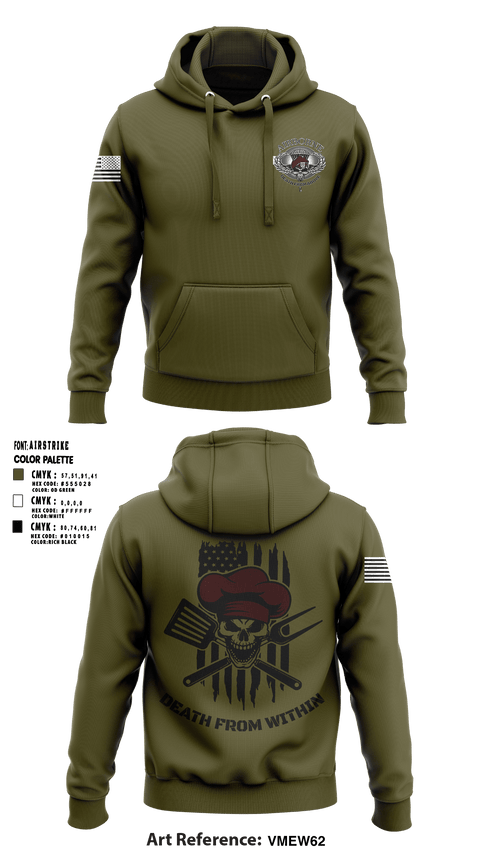 Hoodie, , Army, Teamtime, Team time, sublimation, custom sports apparel, team uniforms, spirit wear, spiritwear, sports uniforms, custom shirts, team store, custom team store, fundraiser sports, apparel fundraiser