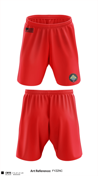 39TH IBCT 92092607 Athletic Shorts With Pockets - 1