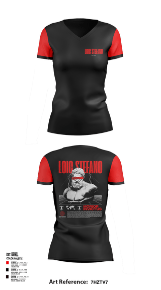 Women's Short Sleeve Vneck Shirt, Loic StefanoLoic Stefano, , Teamtime, Team time, sublimation, custom sports apparel, team uniforms, spirit wear, spiritwear, sports uniforms, custom shirts, team store, custom team store, fundraiser sports, apparel fundraiser