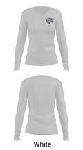 Kee High School Basketball 94256153 Women's Long Sleeve V-neck Shirt - 6