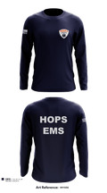 HOPS EMS 88989109 Long Sleeve Performance Shirt - 3