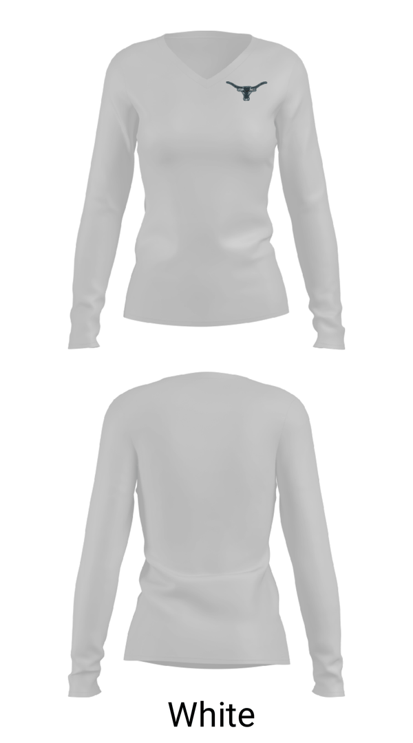 Women's Long Sleeve Vneck Shirt, Peabody Veterans Memorial High School Diving, Swimming, Teamtime, Team time, sublimation, custom sports apparel, team uniforms, spirit wear, spiritwear, sports uniforms, custom shirts, team store, custom team store, fundraiser sports, apparel fundraiser
