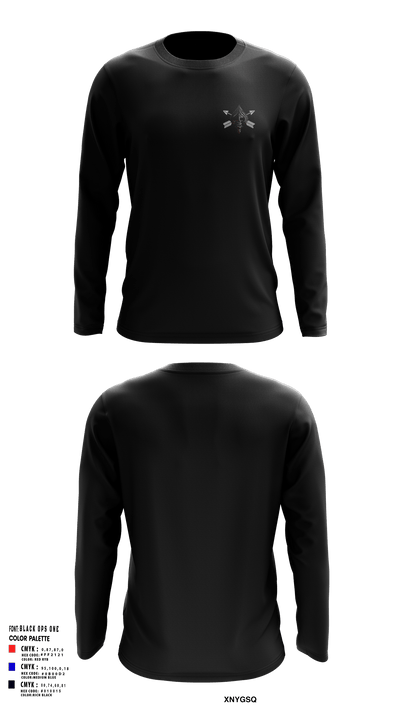 389th Analytical Support Company 87248434 Long Sleeve Performance Shirt - 2