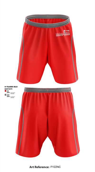 Mullein Hill Christian Academy 51007760 Athletic Shorts With Pockets - 1