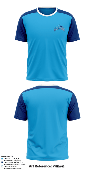 Short Sleeve Performance Shirt, Mountain Ridge Little League All Star, Baseball, Teamtime, Team time, sublimation, custom sports apparel, team uniforms, spirit wear, spiritwear, sports uniforms, custom shirts, team store, custom team store, fundraiser sports, apparel fundraiser