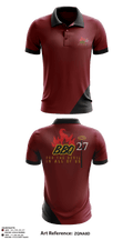 BBQ 27 11740732 Short Sleeve Performance Polo - 1