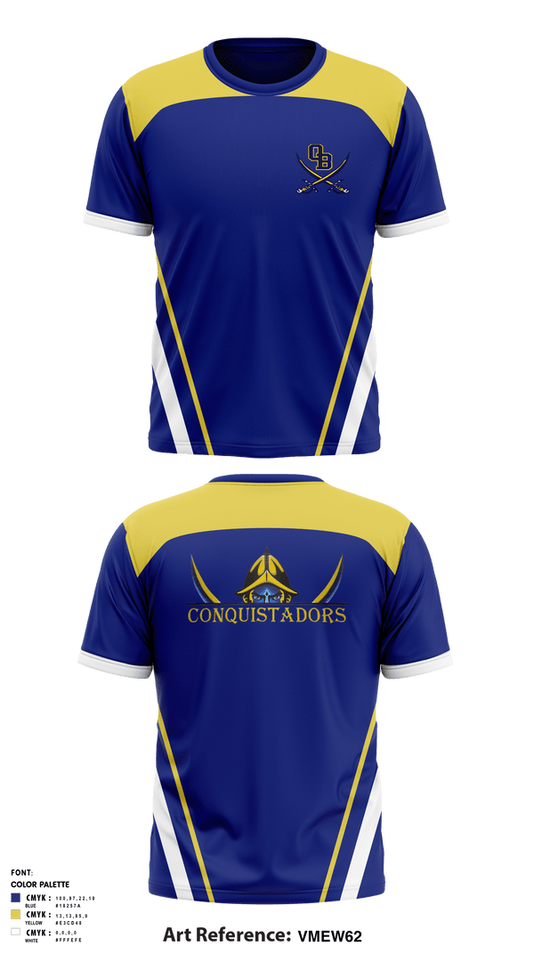 Short Sleeve Performance Shirt, Conquistadors, Softball, Teamtime, Team time, sublimation, custom sports apparel, team uniforms, spirit wear, spiritwear, sports uniforms, custom shirts, team store, custom team store, fundraiser sports, apparel fundraiser