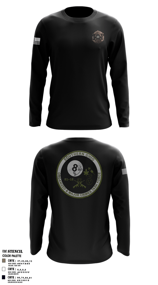 Long Sleeve Performance Shirt, , Police, Teamtime, Team time, sublimation, custom sports apparel, team uniforms, spirit wear, spiritwear, sports uniforms, custom shirts, team store, custom team store, fundraiser sports, apparel fundraiser