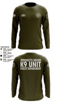 K9 Unit 27578074 Long Sleeve Performance Shirt - 10