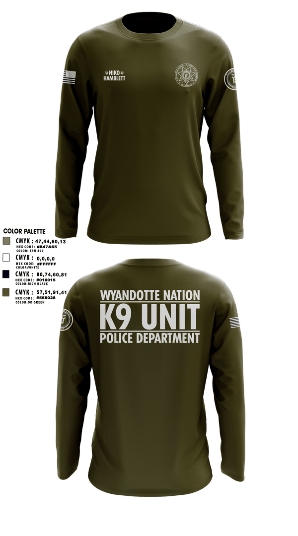 Long Sleeve Performance Shirt, , Police, Teamtime, Team time, sublimation, custom sports apparel, team uniforms, spirit wear, spiritwear, sports uniforms, custom shirts, team store, custom team store, fundraiser sports, apparel fundraiser
