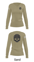 Mals-14 avionics 85940825 Women's Long Sleeve V-neck Shirt - 48