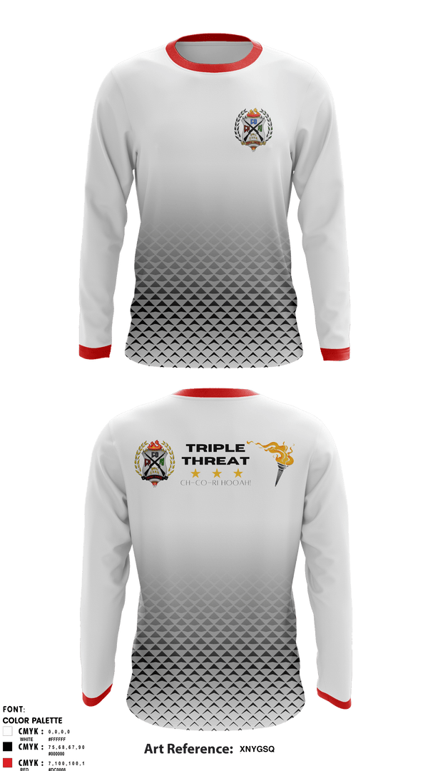 Long Sleeve Performance Shirt, Triple Threat, Spirit Store, Teamtime, Team time, sublimation, custom sports apparel, team uniforms, spirit wear, spiritwear, sports uniforms, custom shirts, team store, custom team store, fundraiser sports, apparel fundraiser